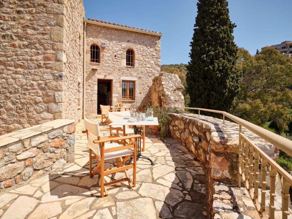 Vila Petreas Castle Kardamyli Exteriér fotografie