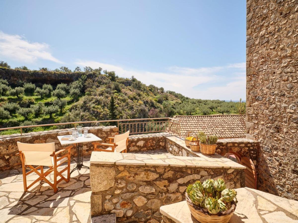 Vila Petreas Castle Kardamyli Exteriér fotografie