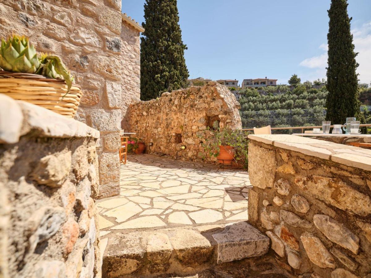 Vila Petreas Castle Kardamyli Exteriér fotografie