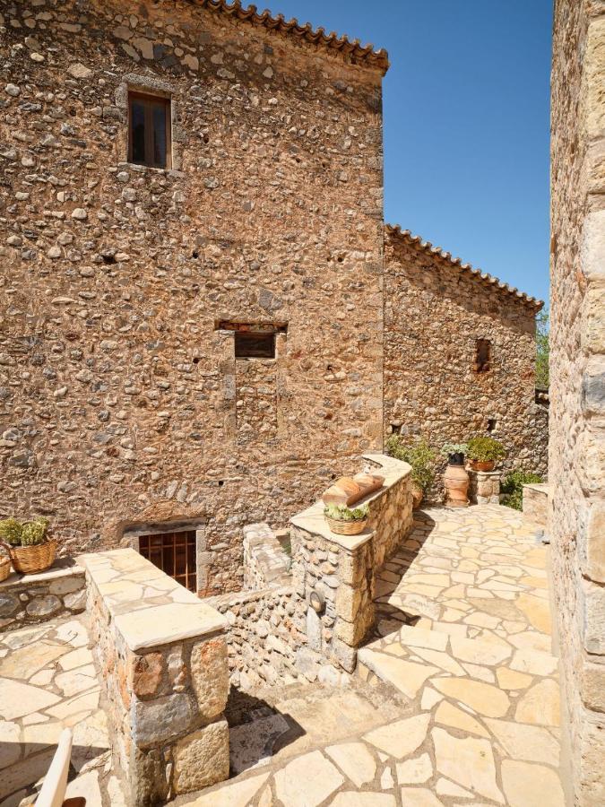 Vila Petreas Castle Kardamyli Exteriér fotografie